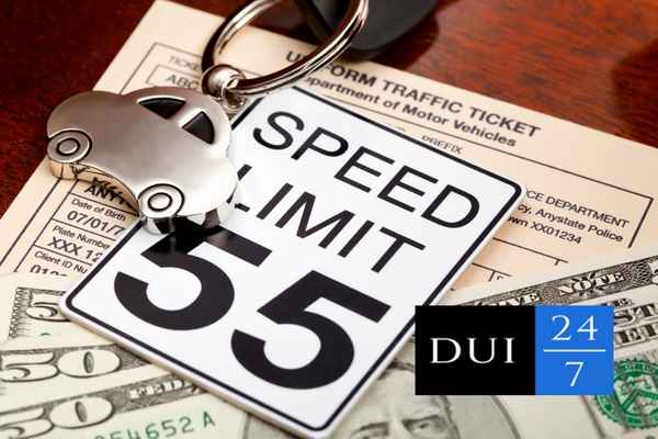 speed limit sign with keys and money, Illinois Traffic Violation Lawyer