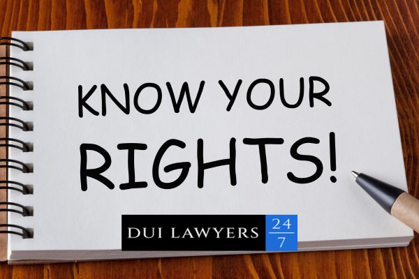 a notepad that says "know your rights!"